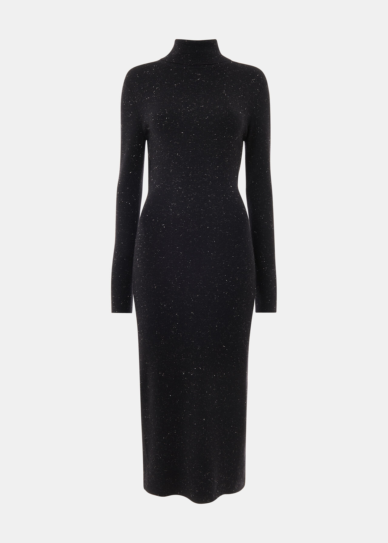 Annie Sparkle Roll Neck Dress