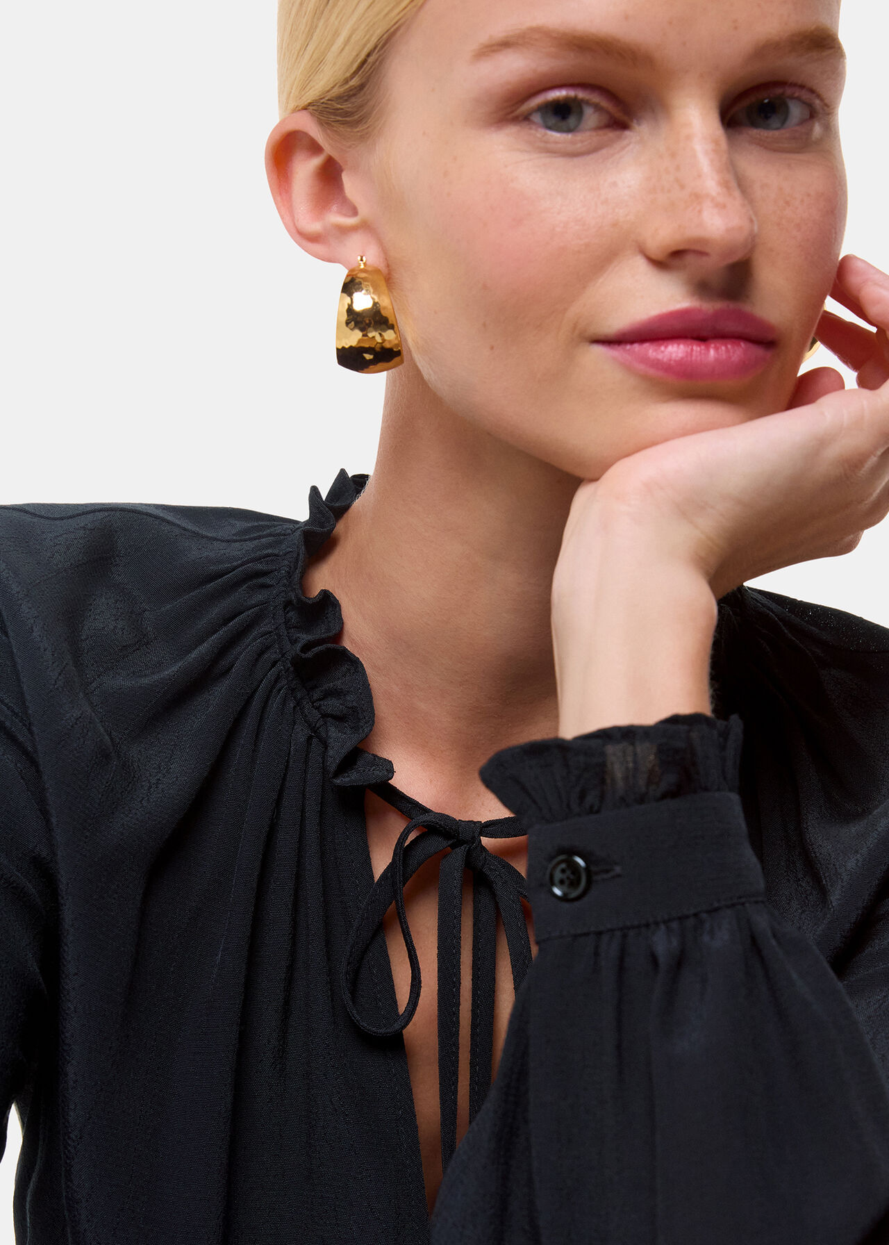 Paige Tie Neck Blouse