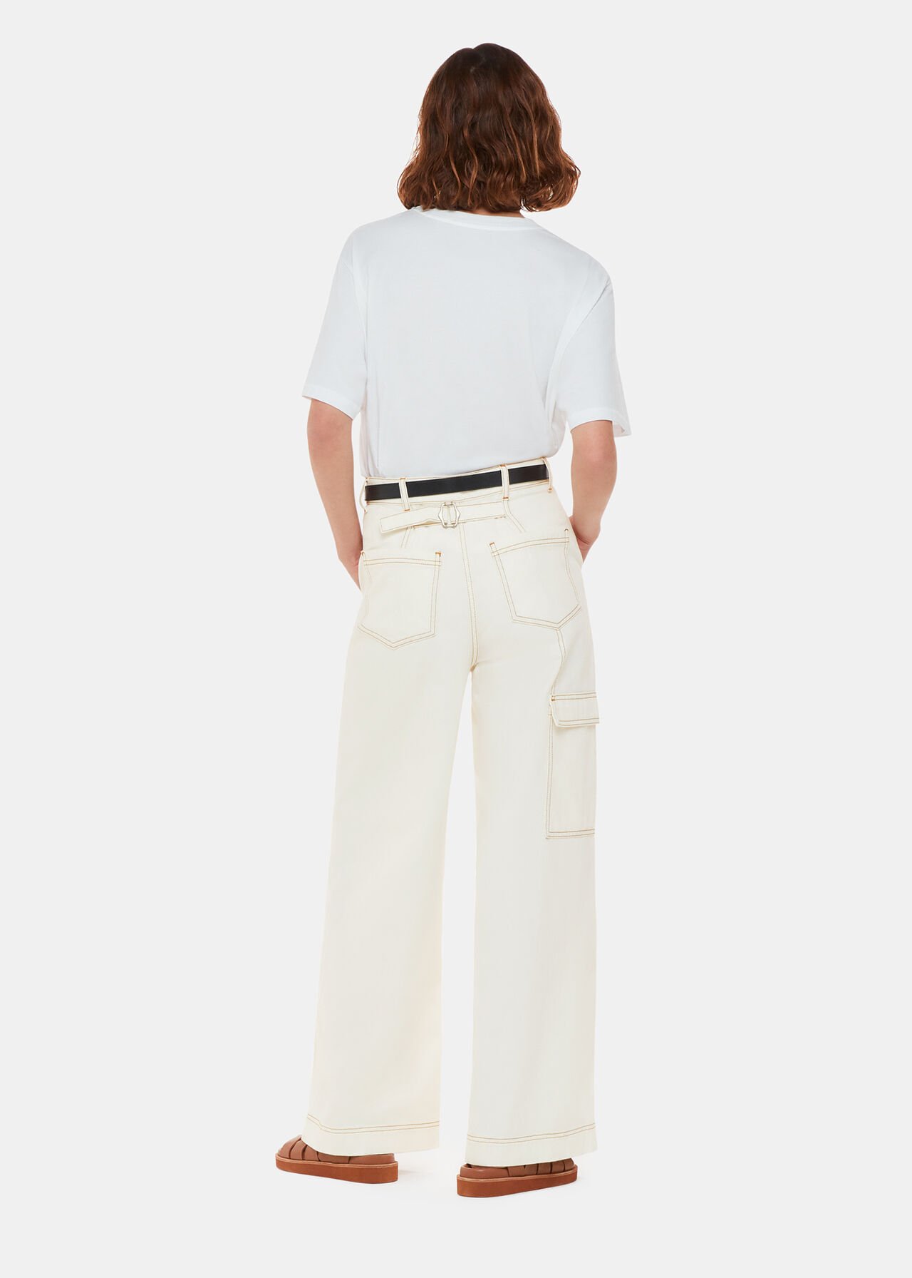 Wide Leg Cargo Jean
