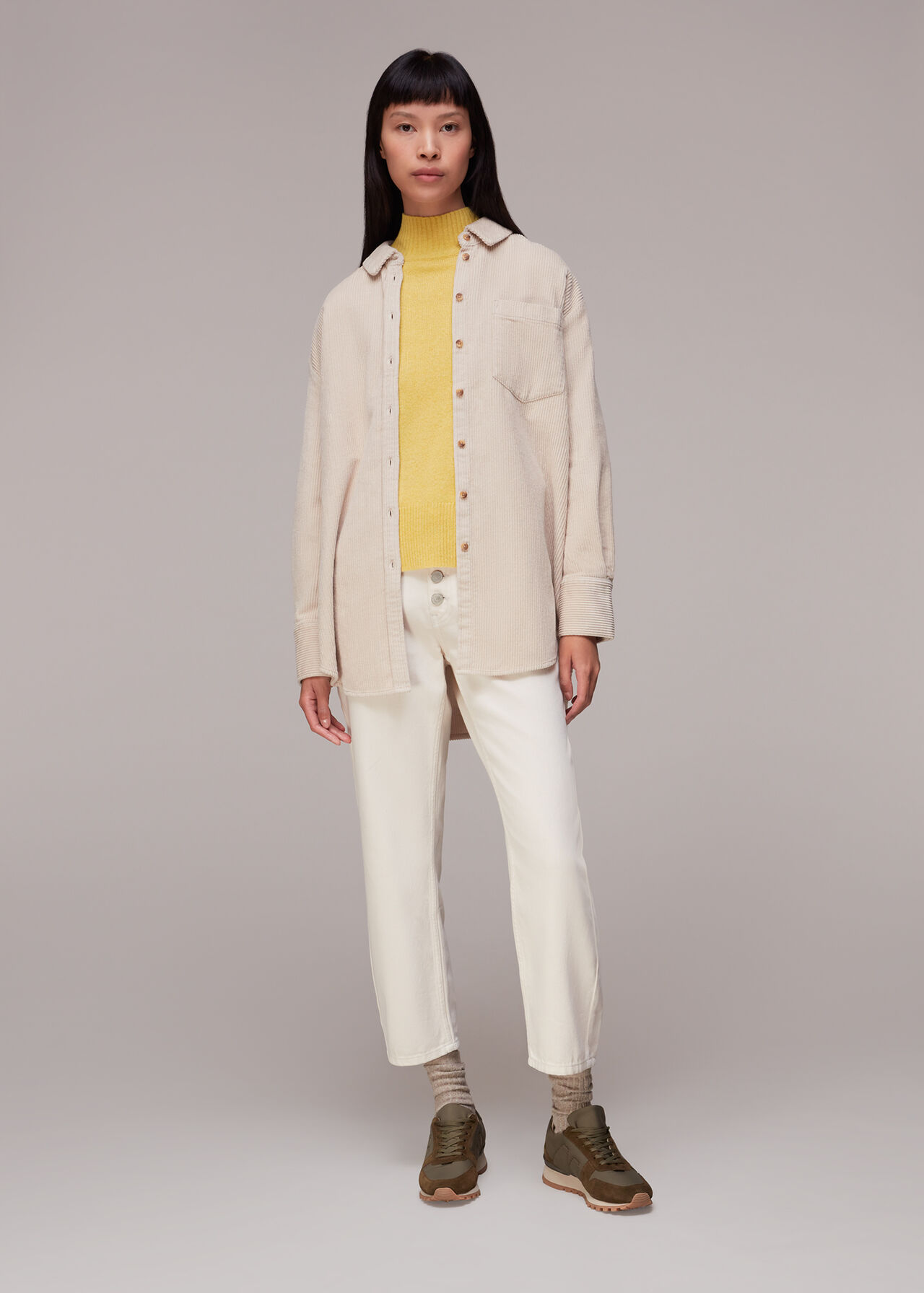 Ferne Wool Funnel Neck Jumper