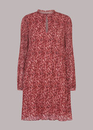 Speckled Fleck Plisse Dress