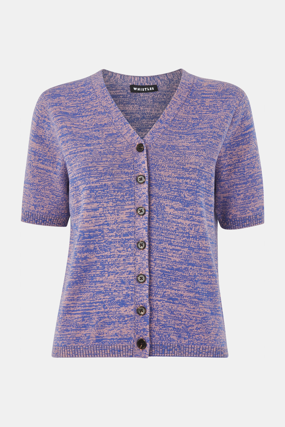 Short Sleeve Twist Cardigan