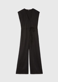 Linen Wrap Jumpsuit