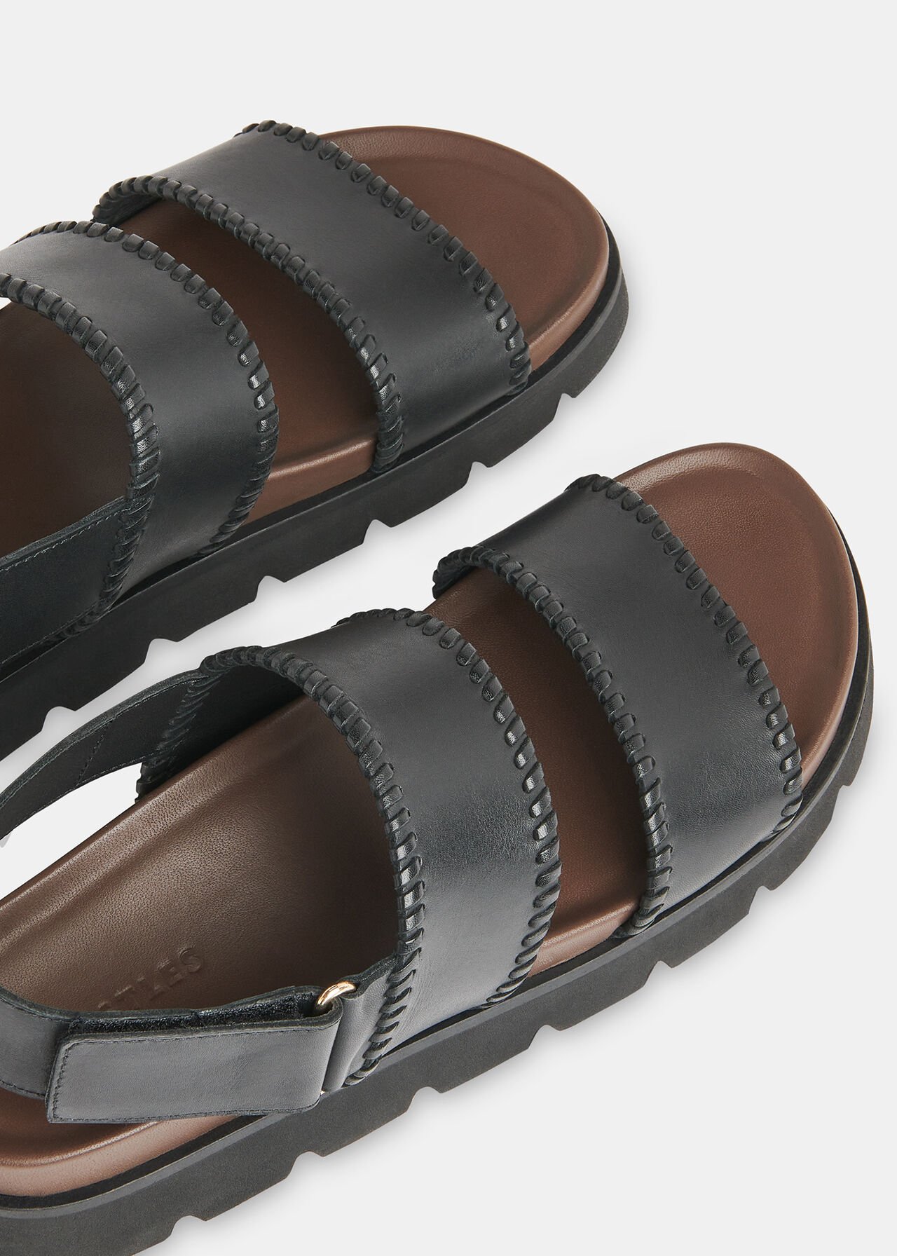 Ruben Whipstitch Velcro Sandal