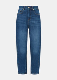 Petite Authentic Barrel Leg Jean