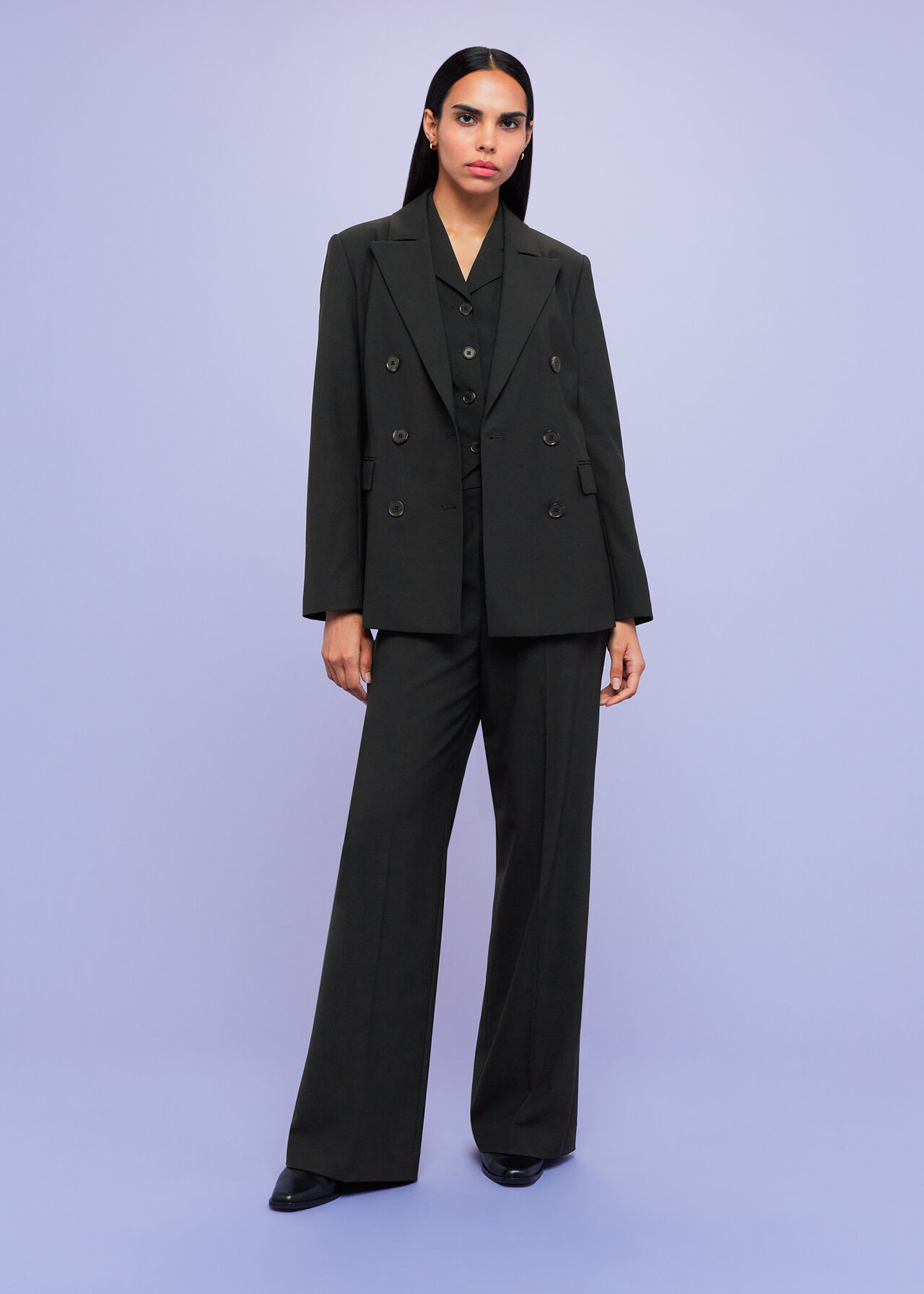 Sia Wool Blend Waistcoat