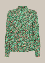 Heath Floral Print Top
