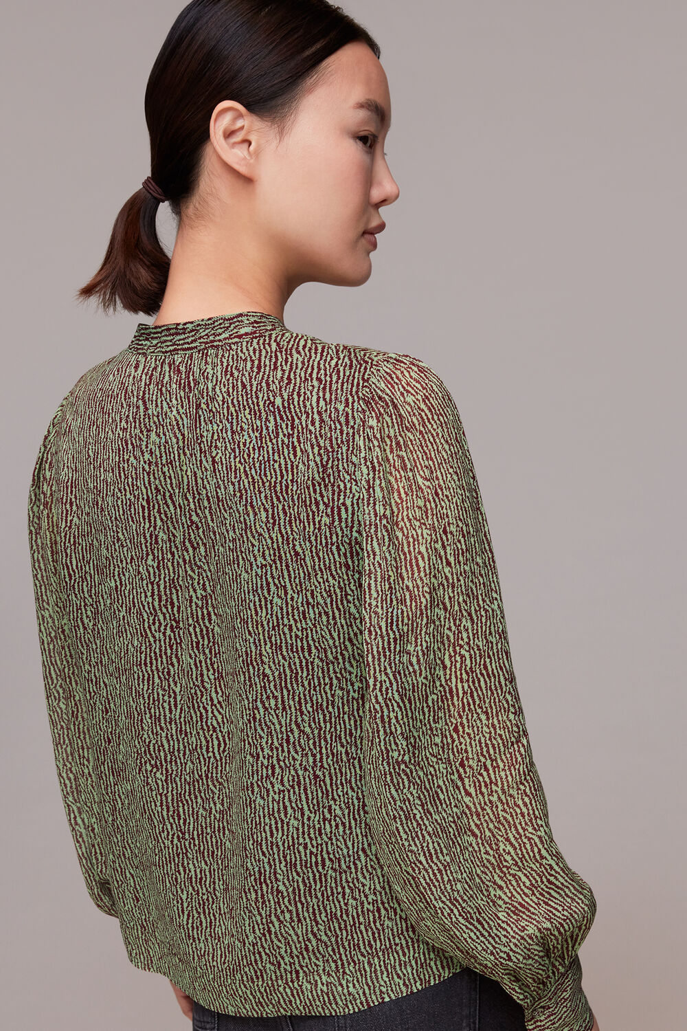 Charlotte Maze Print Blouse