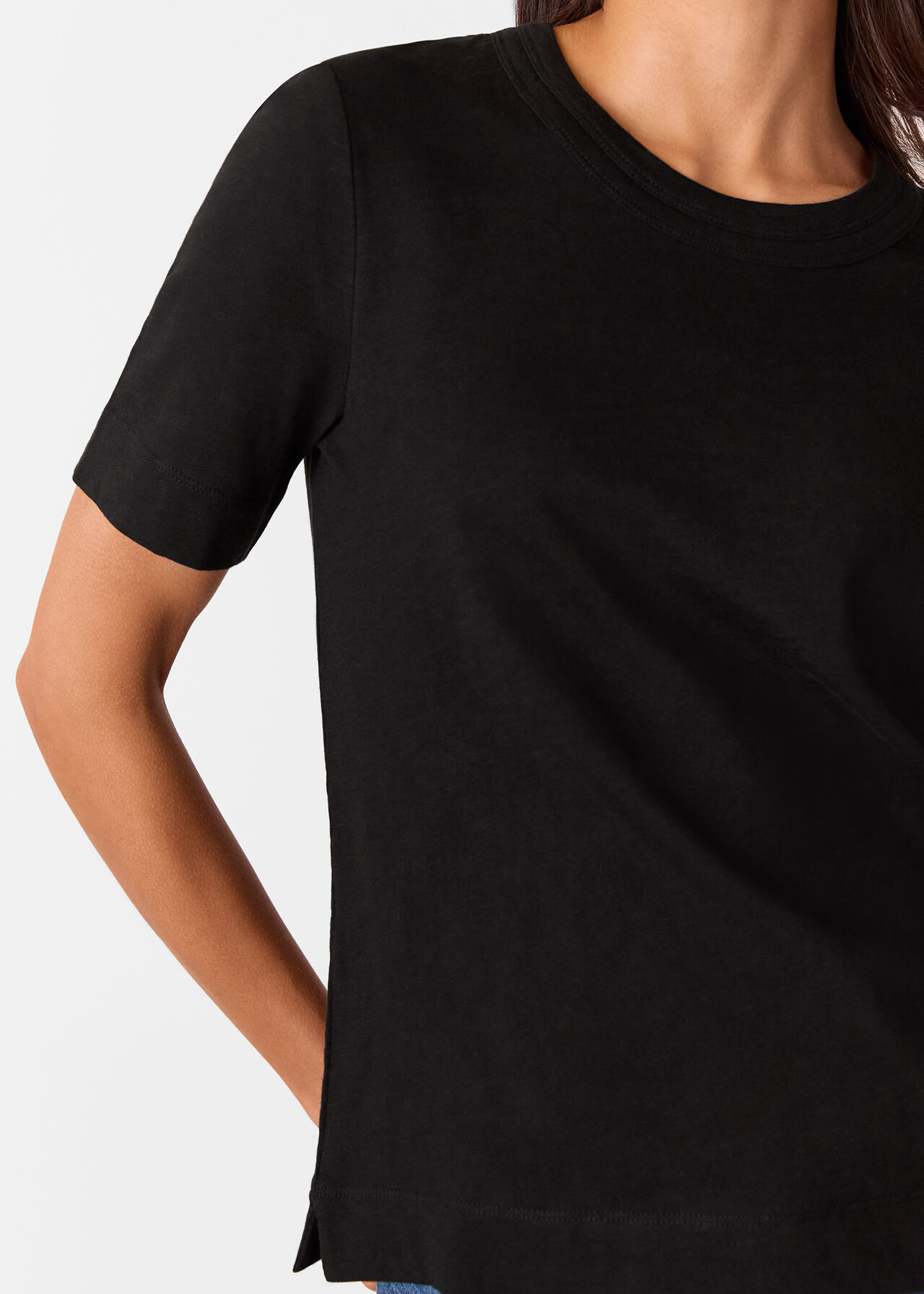Rosa Double Trim T-Shirt