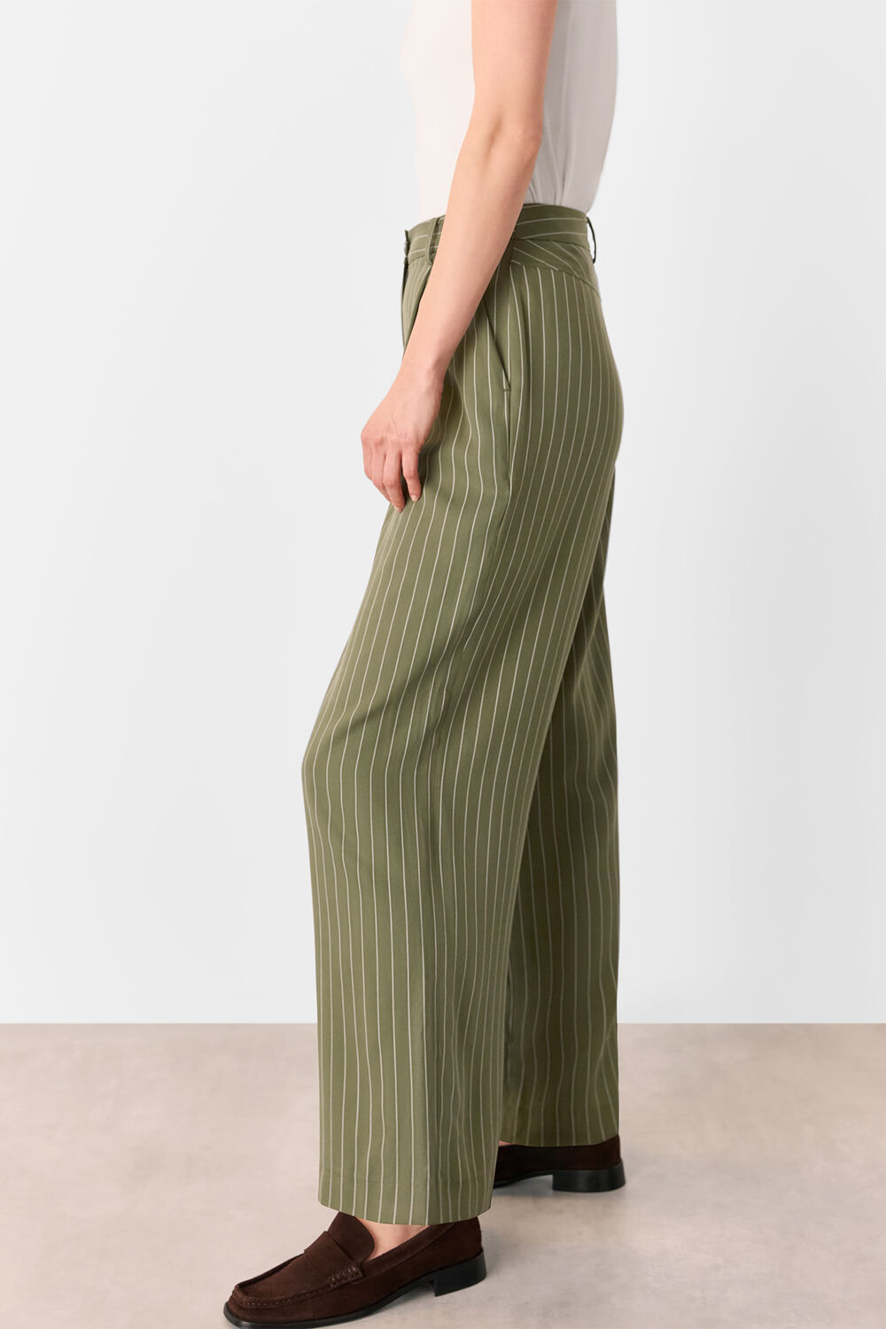 Lottie Pinstripe Trouser