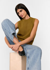 Pointelle Knitted Tank