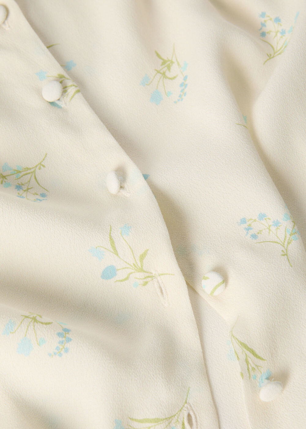 Floral Button Front Shirt