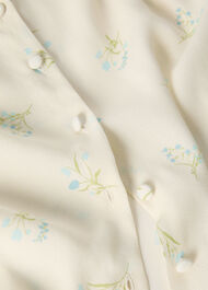 Floral Button Front Shirt