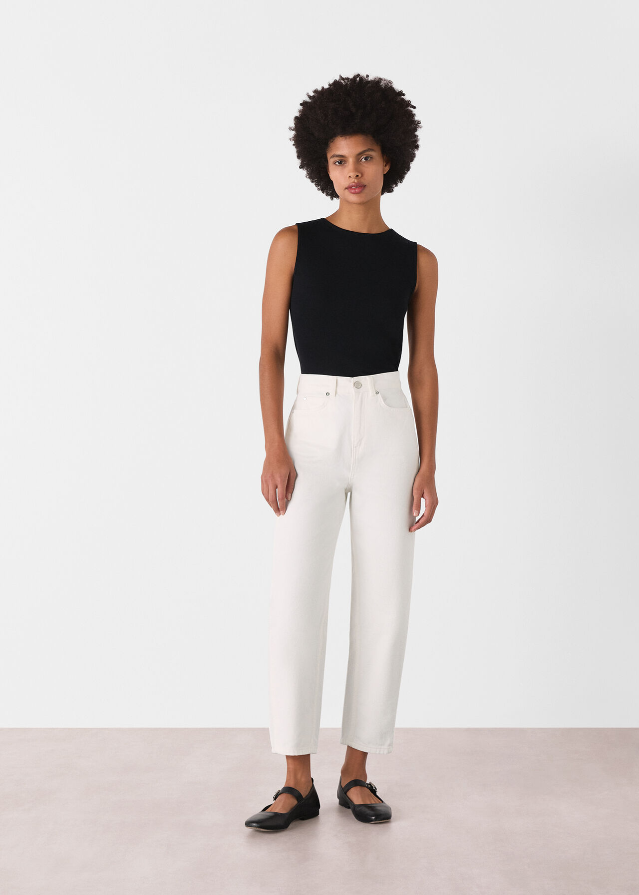 Authentic Barrel Leg Jean