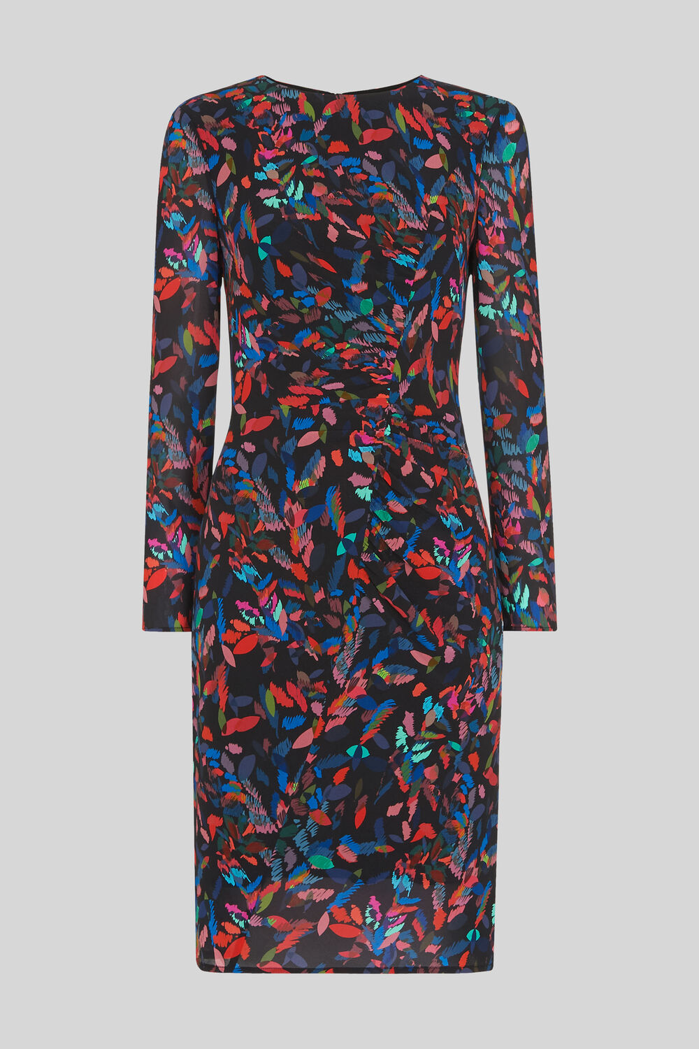Maria Mari Print Silk Bodycon Multicolour
