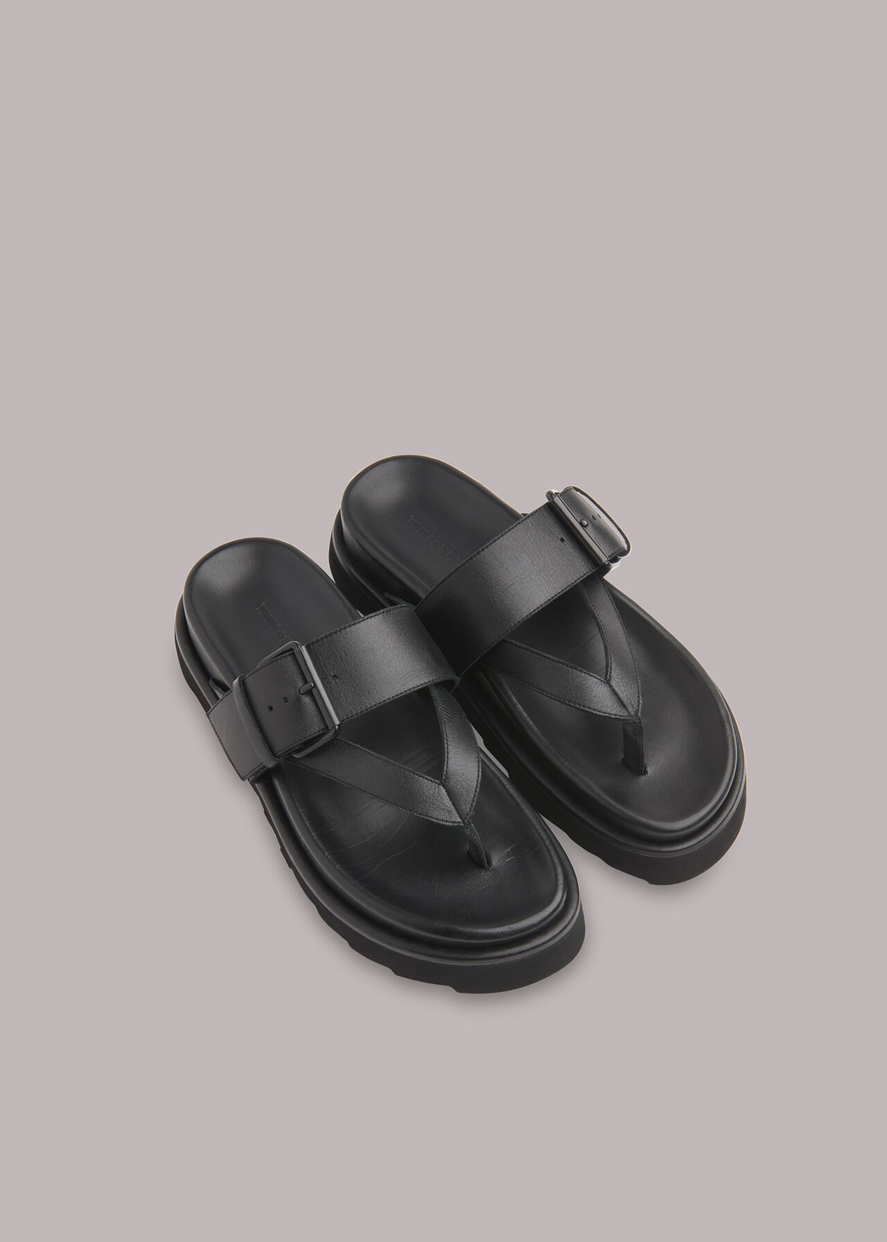 Sutton Toe Post Buckle Sandal
