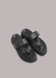 Sutton Toe Post Buckle Sandal