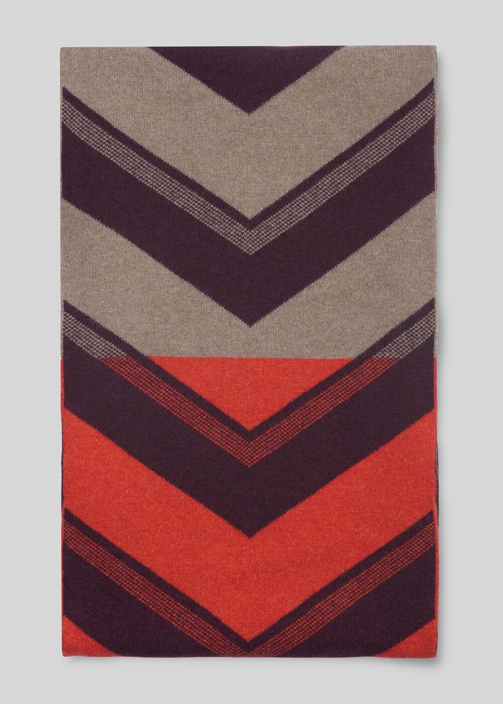 Green Thomas Chevron Scarf Multicolour