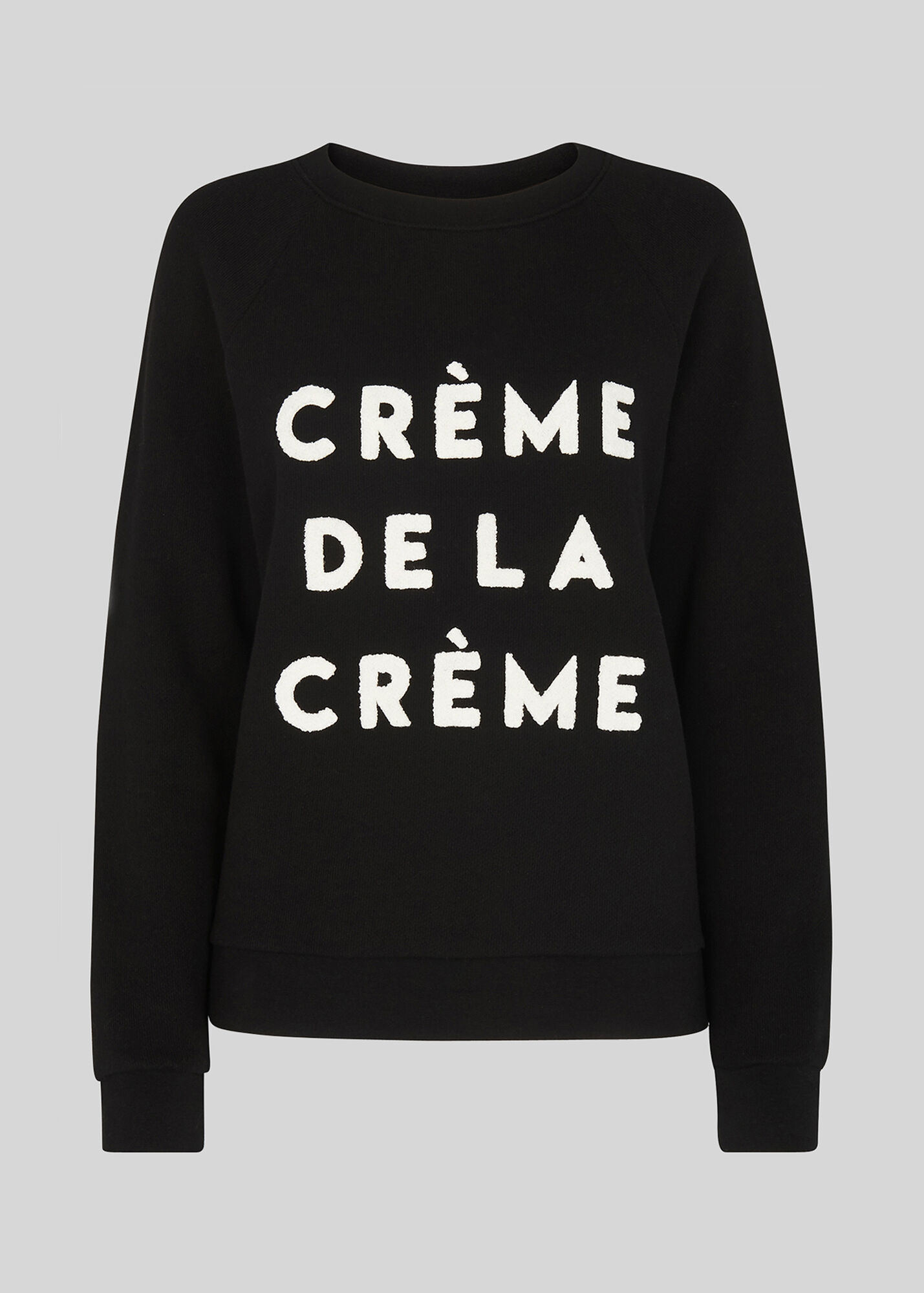 Black Creme De La Creme Sweatshirt