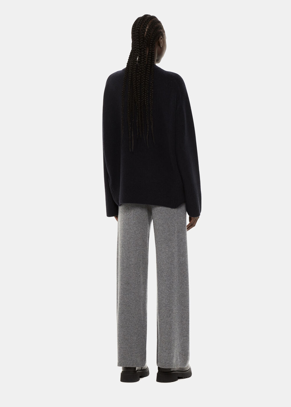 Cashmere Straight Leg Jogger