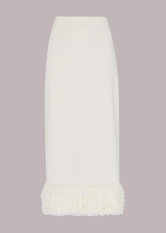Fringe Detail Skirt