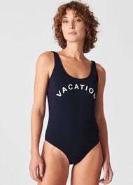 Vacation Swimsuit Navy