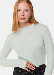 Alpaca Mix Fluffy Knit