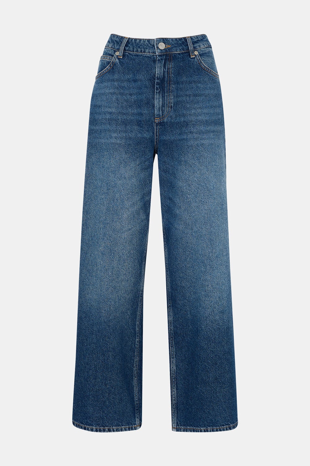 Denim Straight Ankle Length Jean