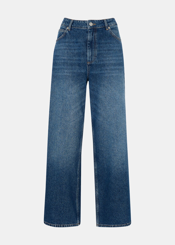 Denim Straight Ankle Length Jean