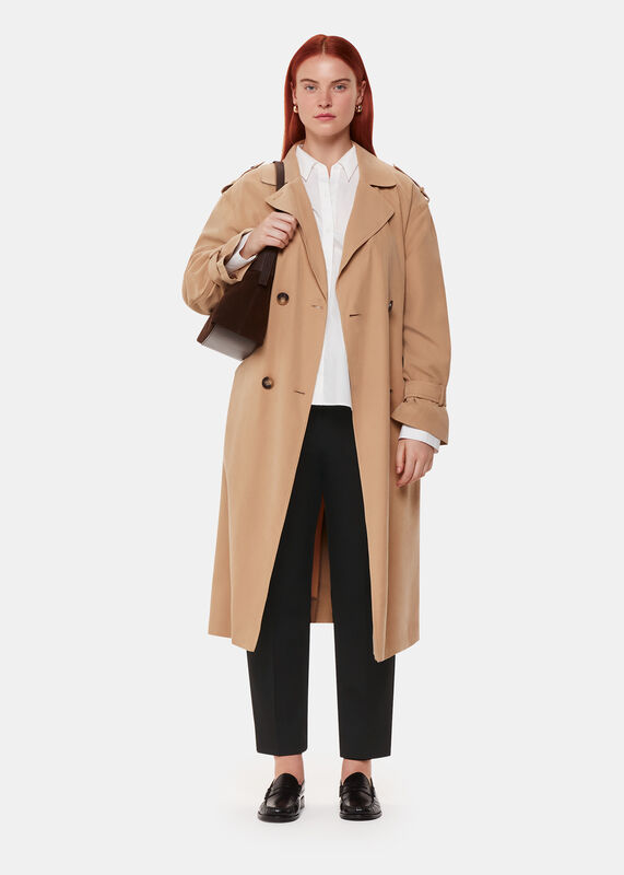 Black Amelia Slim Cigarette Trouser