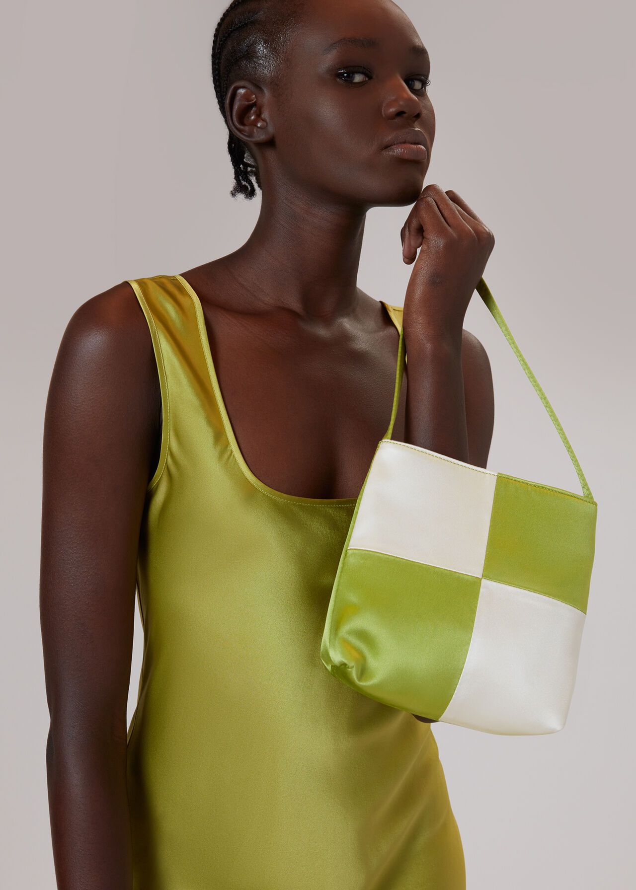 Whistles X Hai Green Vera Bag