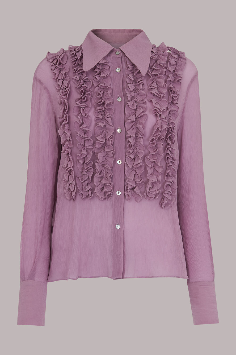 Whistles X Hai Ruffle Blouse
