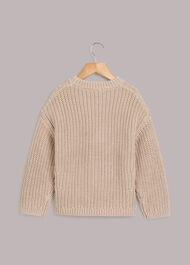 Chunky Cotton Rib Sweater