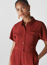 Lucilia Jumpsuit Burgundy