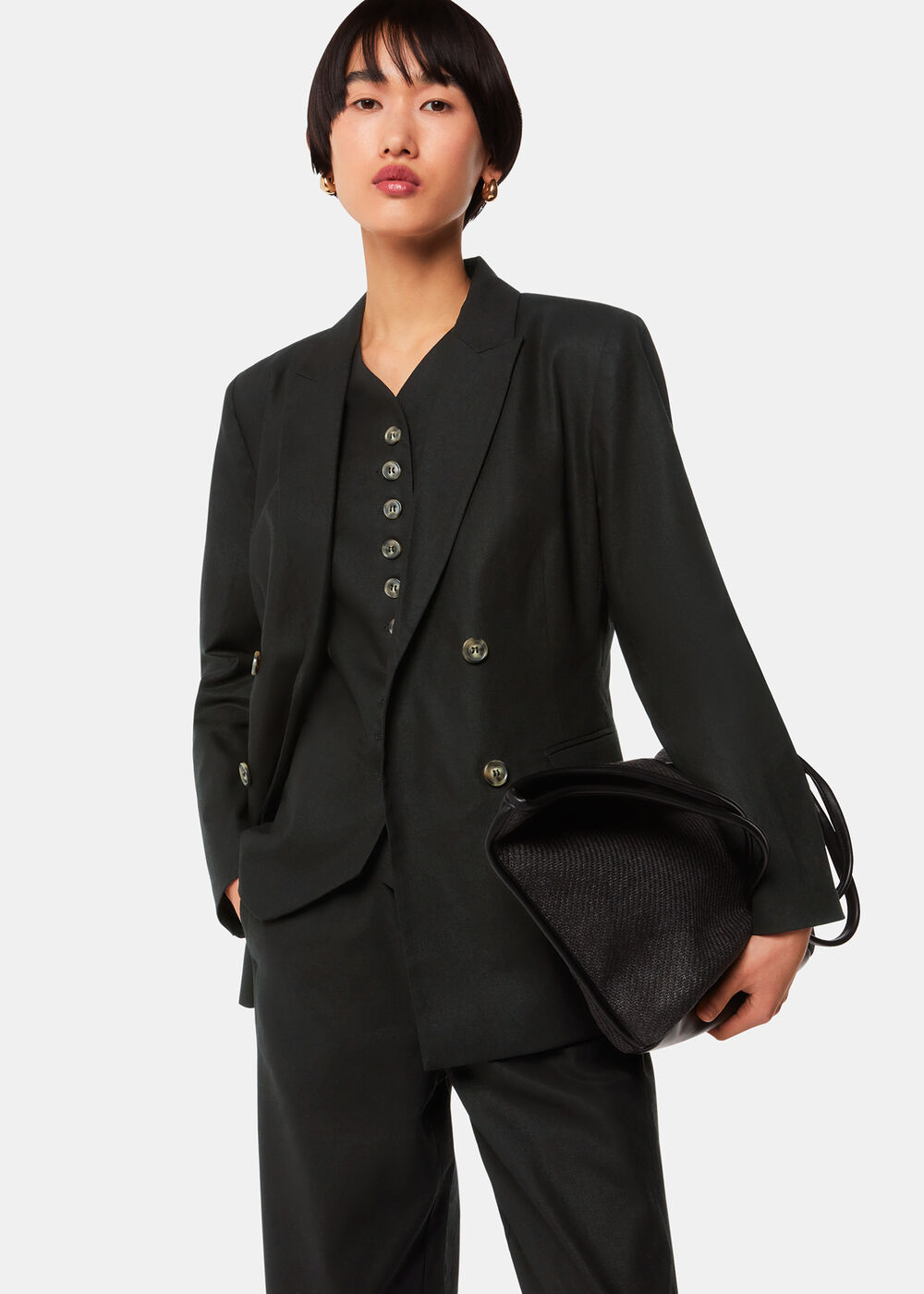 Lindsey Linen Blend Waistcoat
