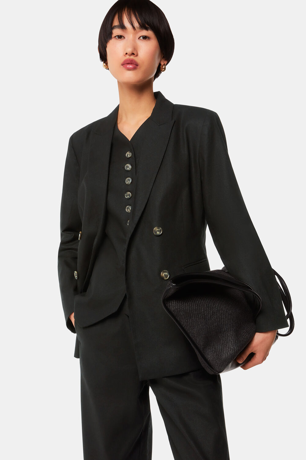 Lindsey Linen Blend Waistcoat