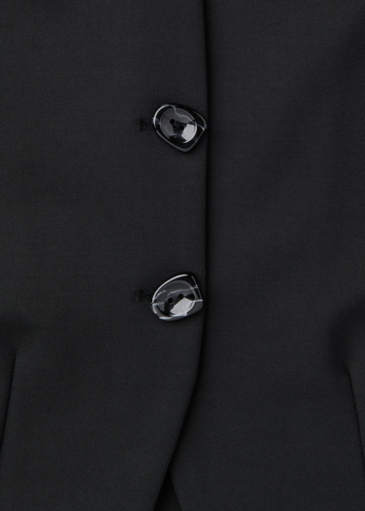 Petite Anne Ponte Button Jacket