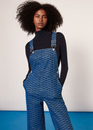 Tangle Check Denim Dungaree
