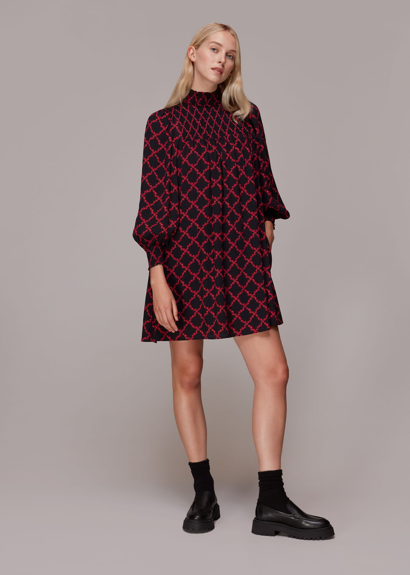 Daisy smock shop dress