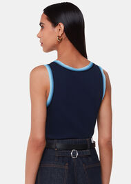 Stripe Detail Vest