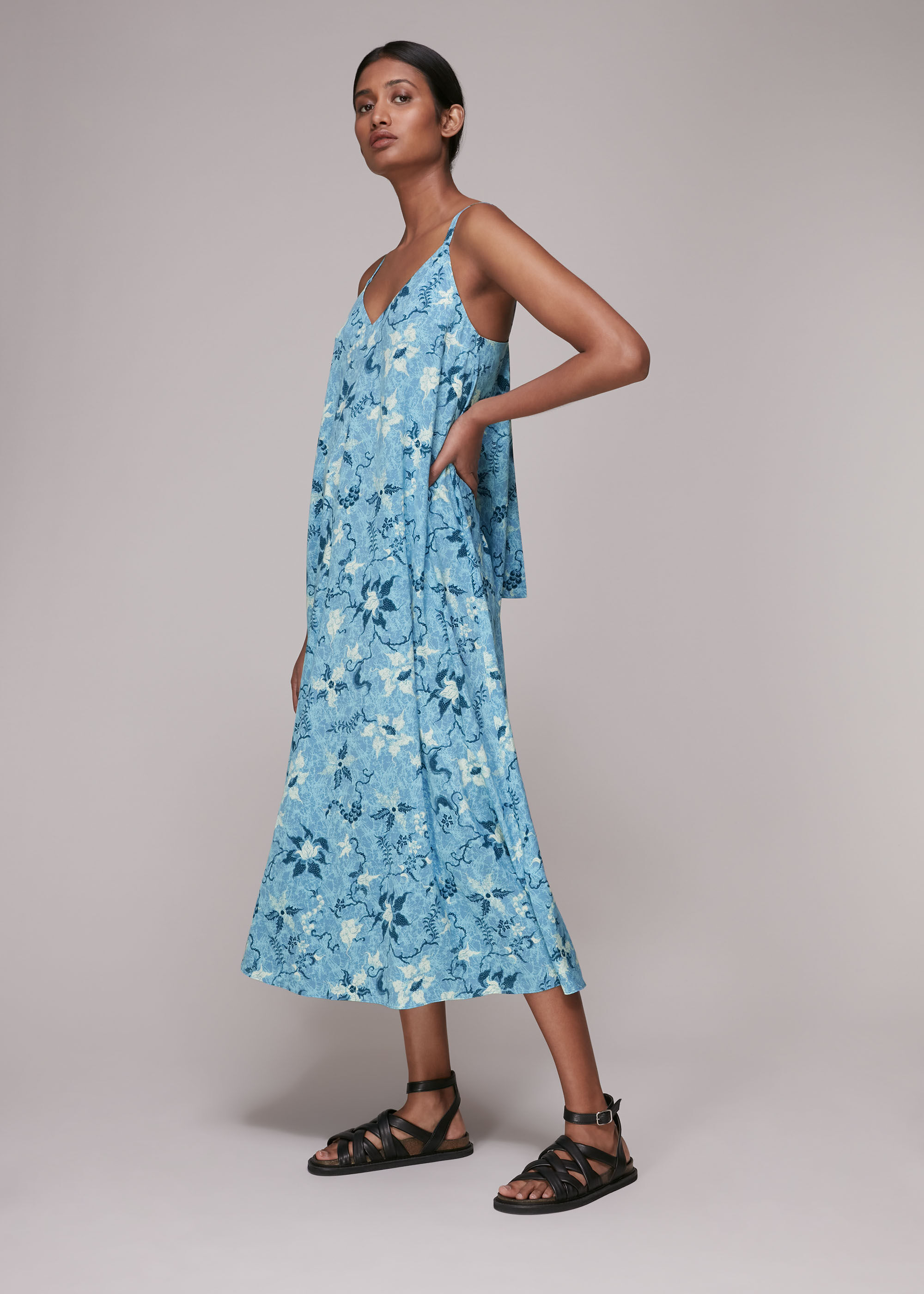 Zara batik dress new arrivals