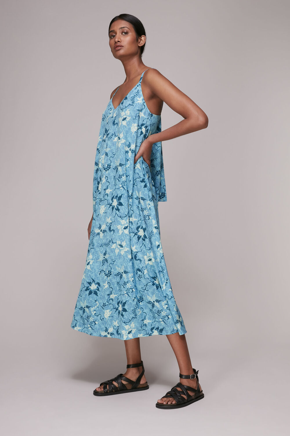 Cecilia Batik Garland Dress