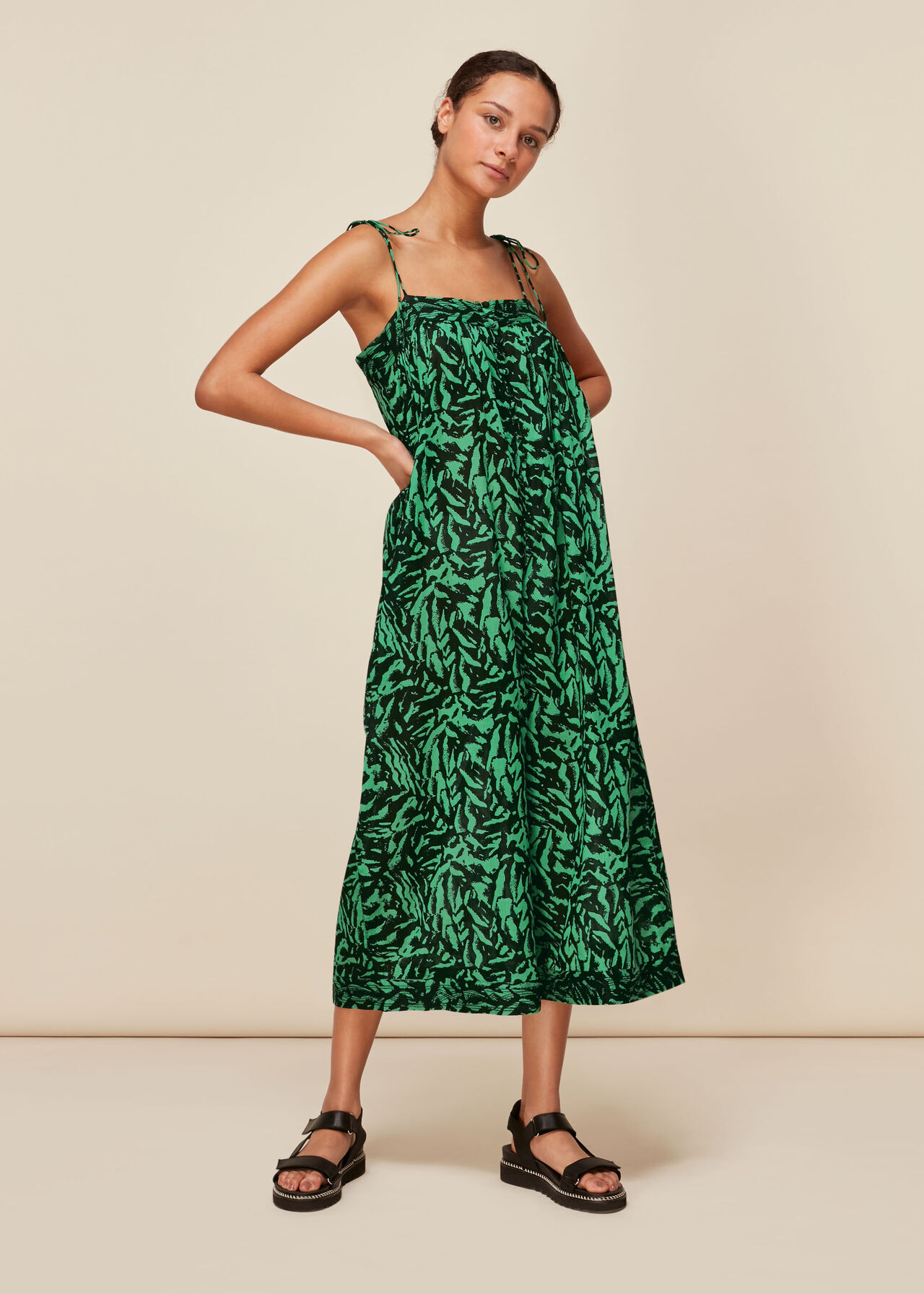 Tiger Animal Beach Jumpsuit