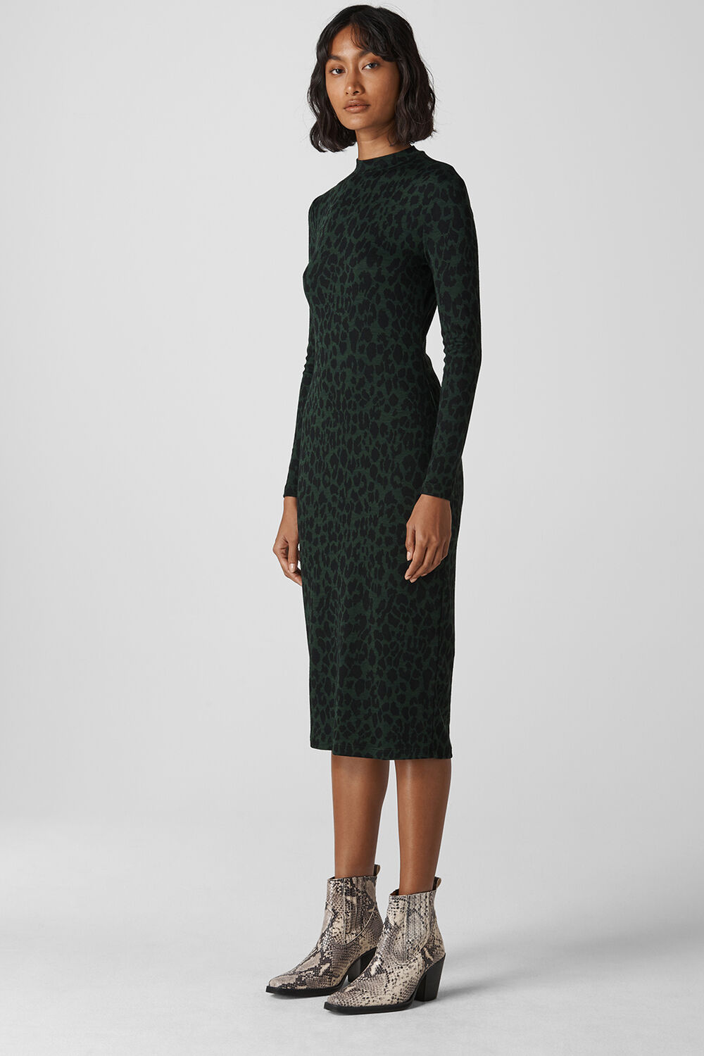 Animal Jersey Dress