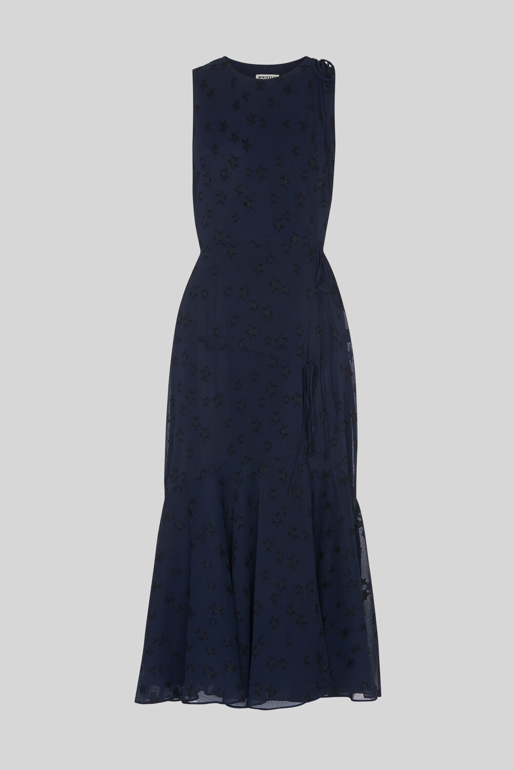 Adriane Star Jacquard Dress