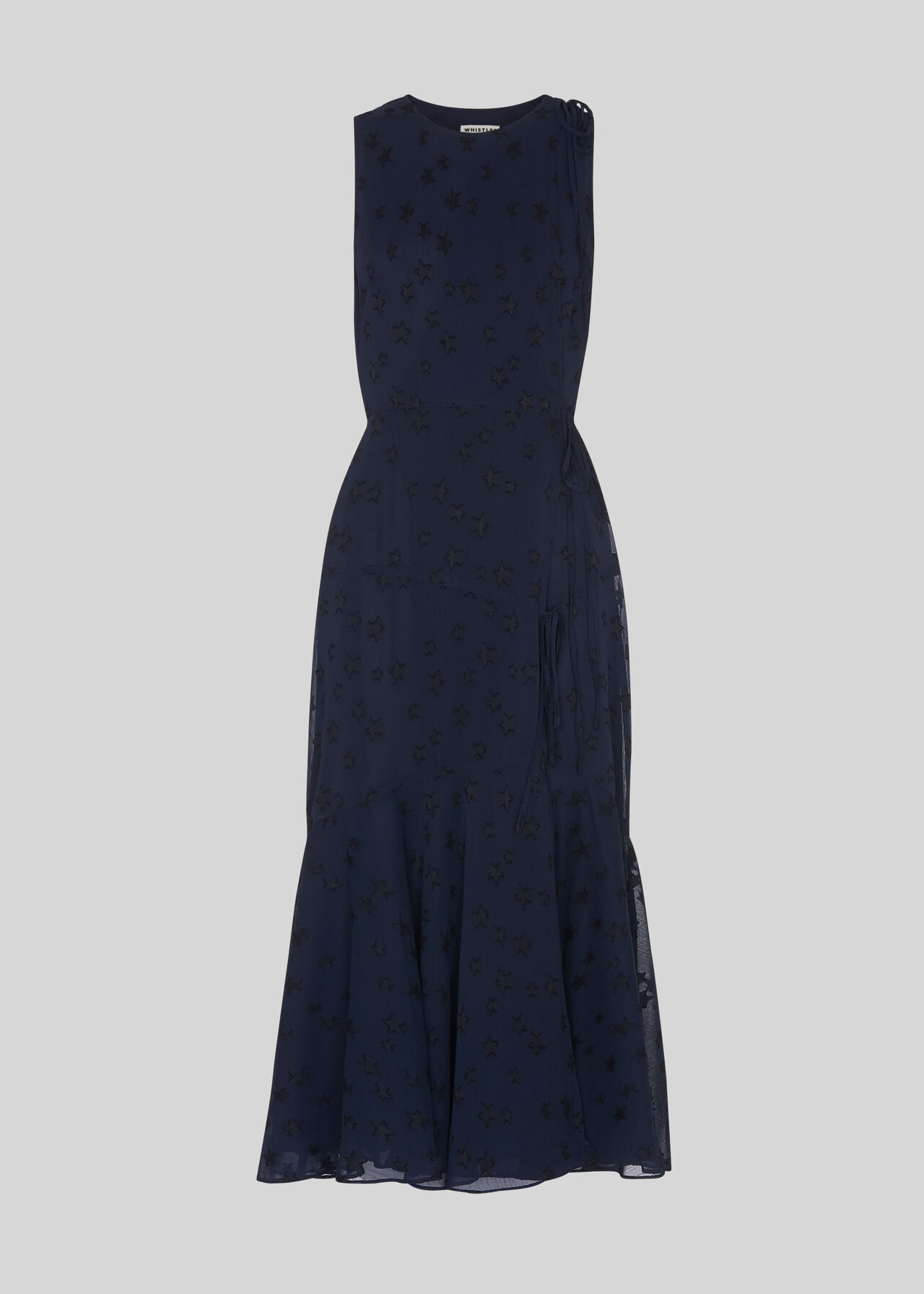 Adriane Star Jacquard Dress