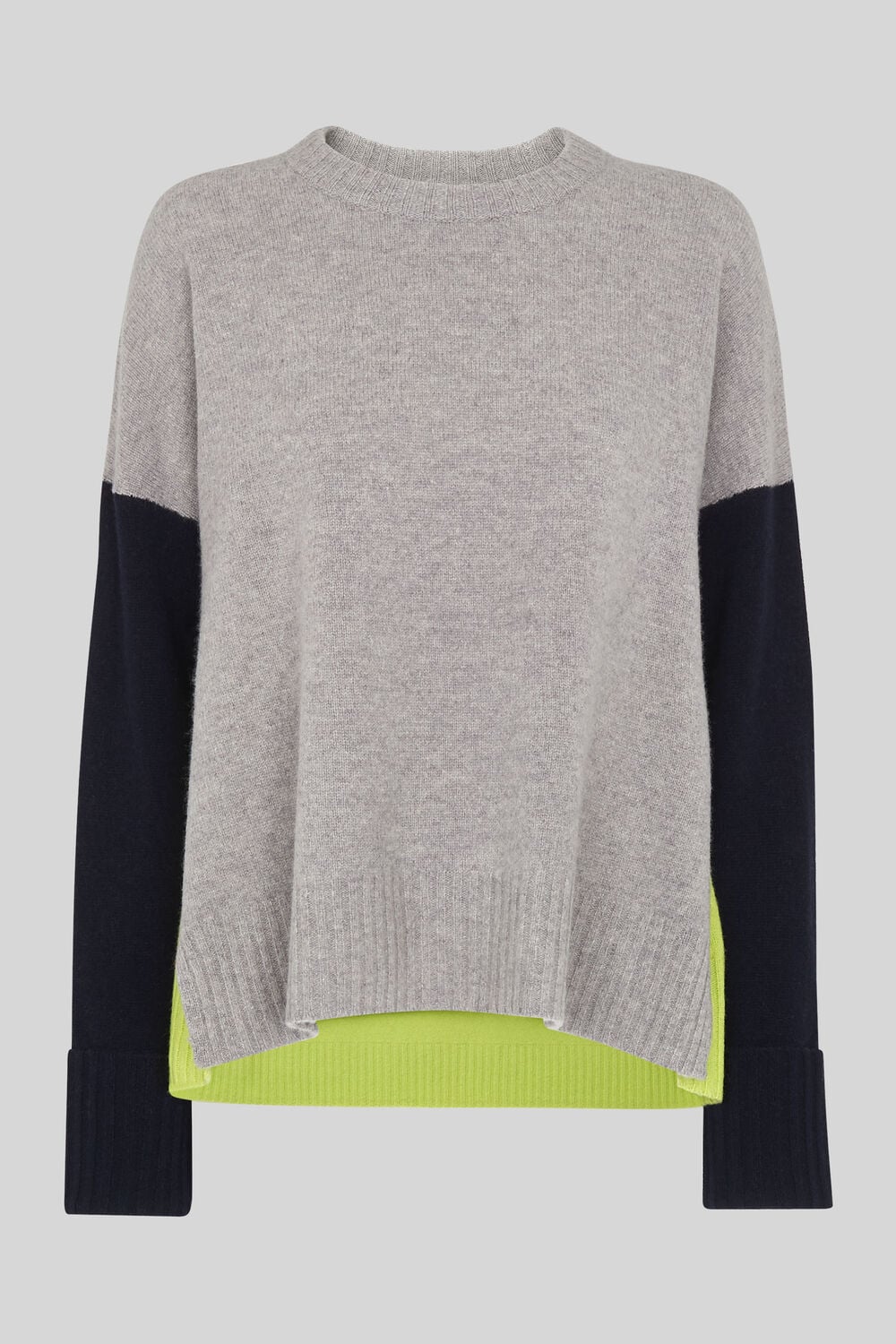 Colour Block Merino Knit