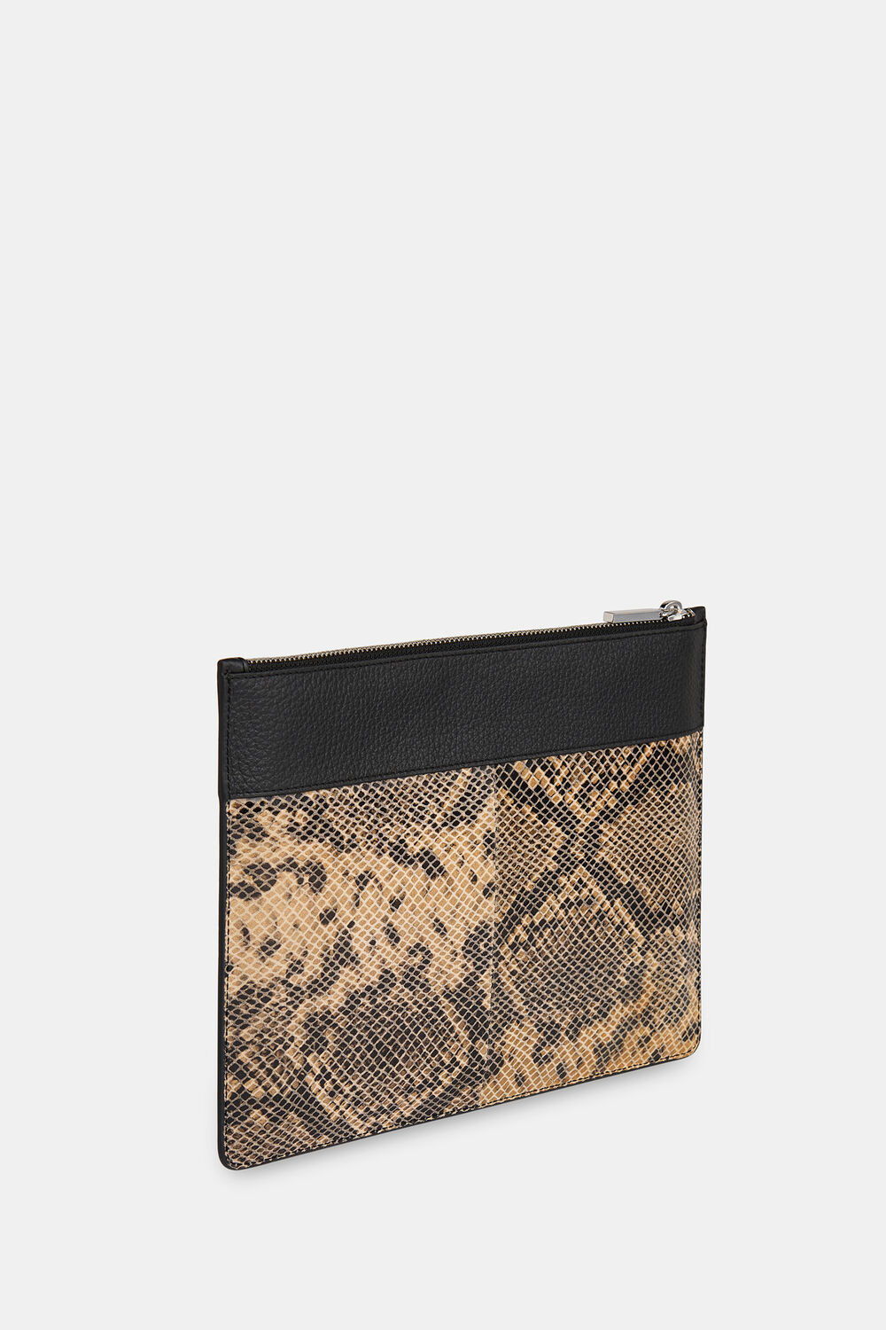 Una Snake Panel Pouch