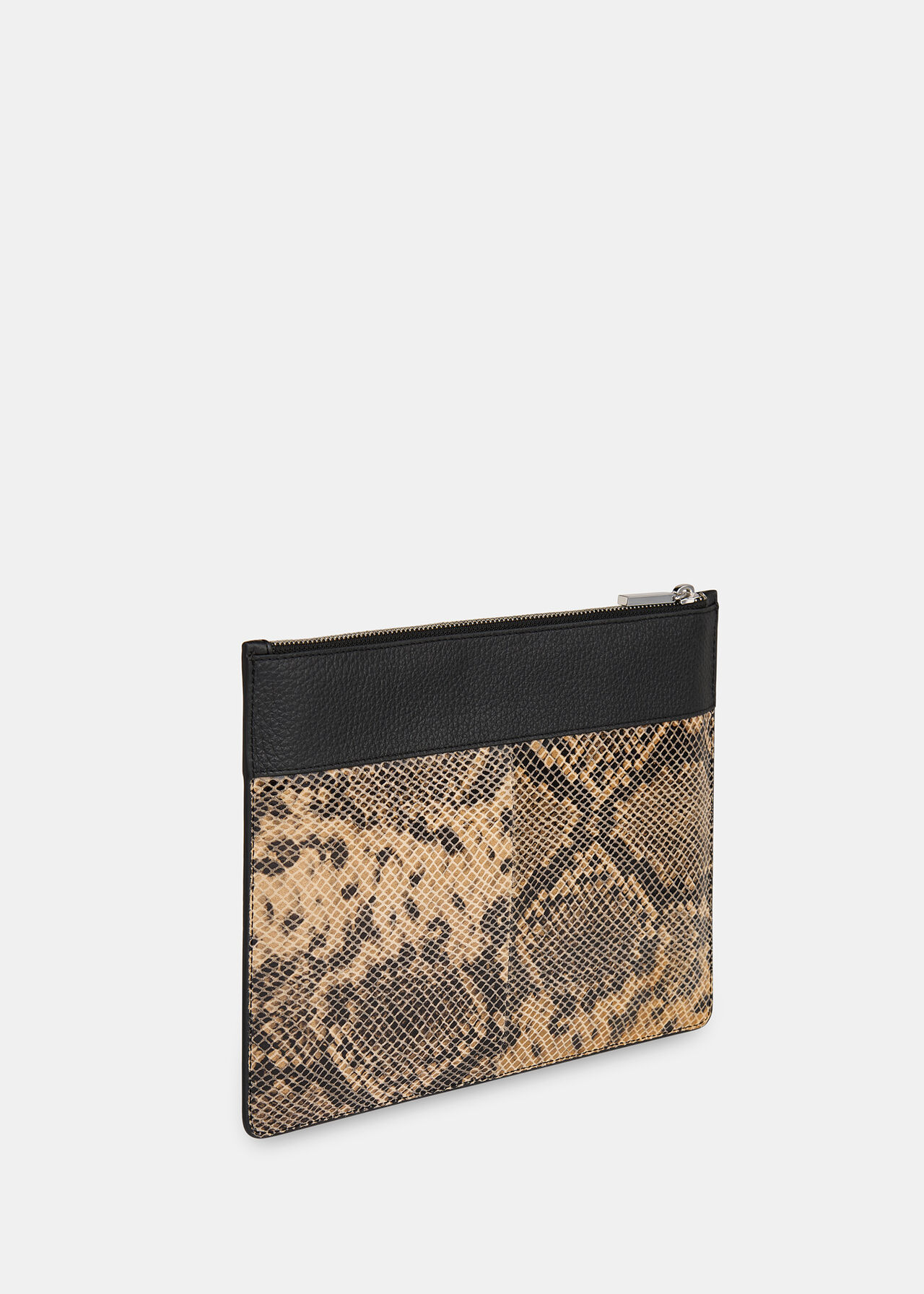 Una Snake Panel Pouch