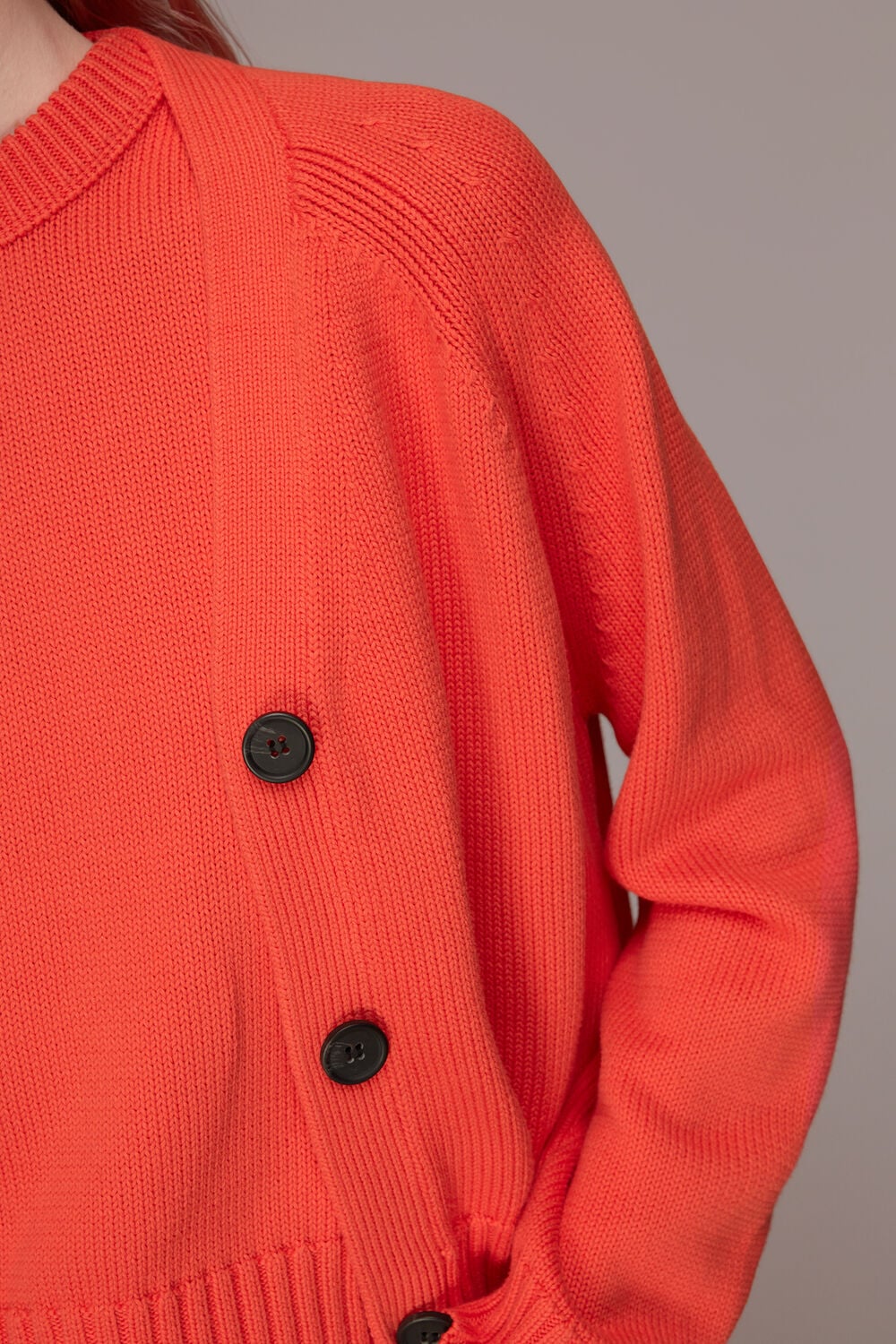 Karine Rib Detail Cardigan